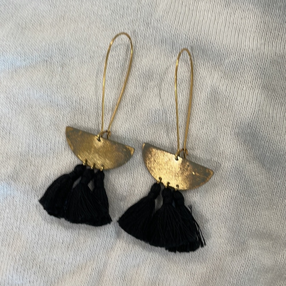 Magnolia Tassel Earrings